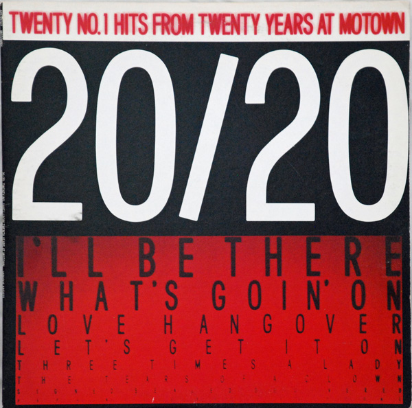 20/20 Twenty No.1 Hits From Twenty Years At Motown
