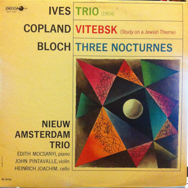 Trio / Vitebsk /Three Nocturnes