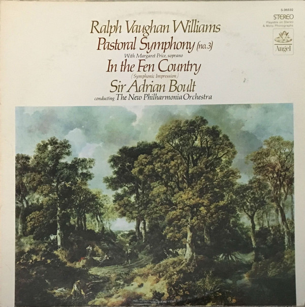 Vaughan Williams: Pastoral Symphony (No. 3) / In The Fen Country (Symphonic Impression)