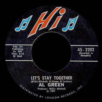 Let's Stay Together /	Tomorrow's Dream