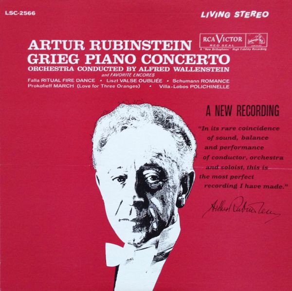 Grieg: Piano Concerto in A minor and Favorite Encores by Falla / Liszt / Schumann / Prokofieff and Villa-Lobos