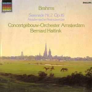 Brahms: Serenade Nr. 2 Op. 16 / Akademische Festouverture