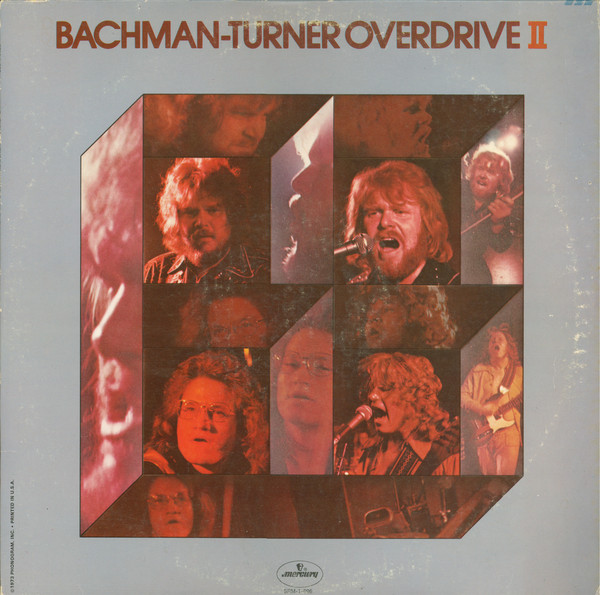 Bachman-Turner-Overdrive vinyl record albums
