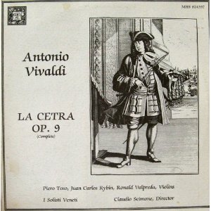 Antonio Vivaldi La Cetra Op. 9