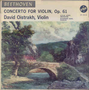 Beethoven Concerto For Violin Op. 61