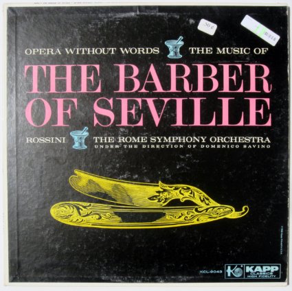 The Music of the Barber of Seville (Opera Without Words)