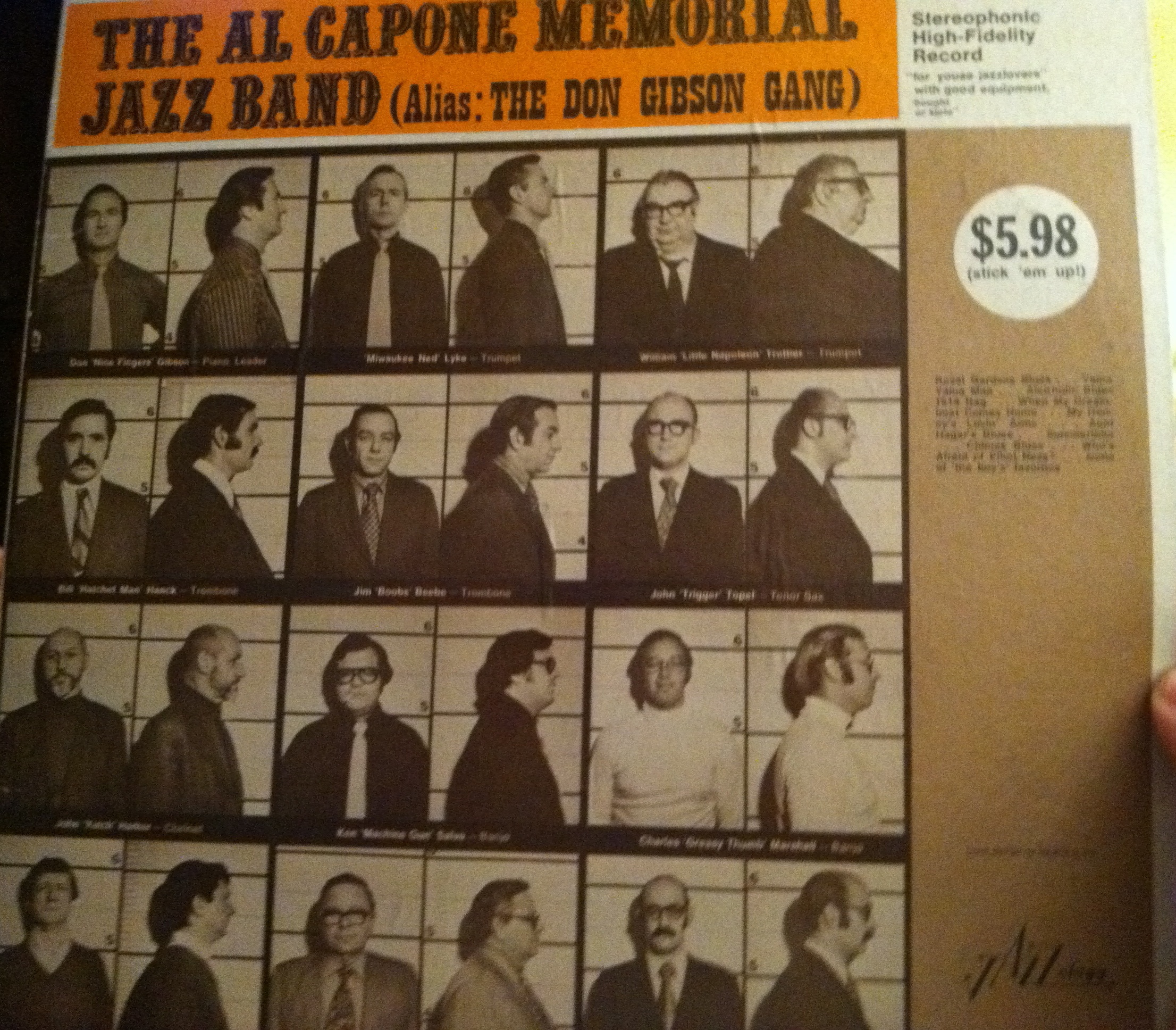 The Al Capone Memorial Jazz Band (Alias: The Don Gibson Gang)