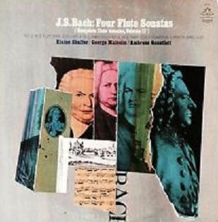 Bach: Four Flute Sonatas (Complete Flute Sonatas Volume II)