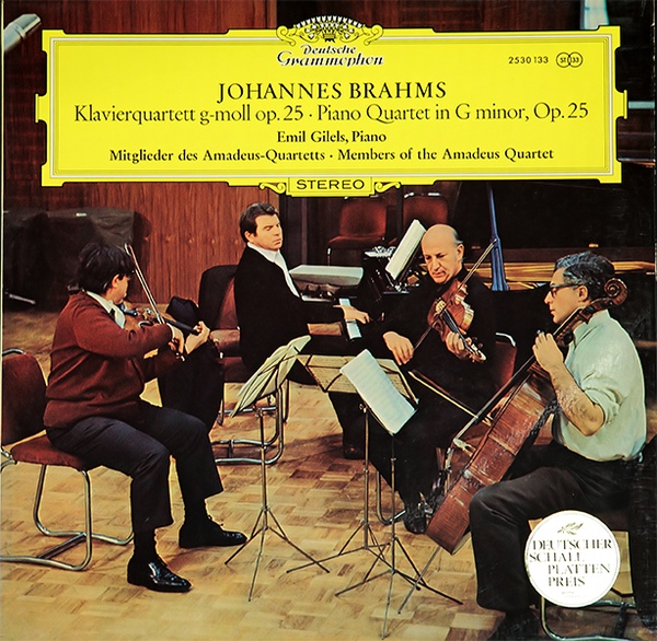 Johannes Brahms: Klavierquartett G-moll Op. 25