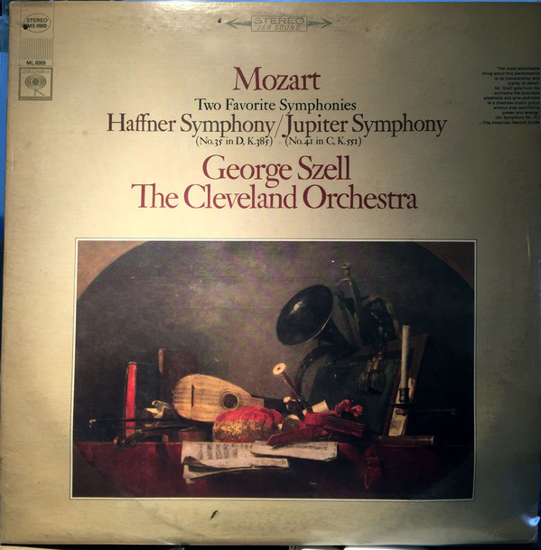 Mozart: Two Favorite Symphonies