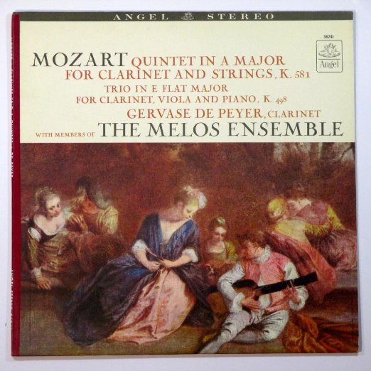 Mozart: Quintet in A Major for Clarinet and Strings K. 581 / Trio in E - Flat Major for Clarinet Viola and Piani K. 498