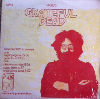 Grateful Dead Recorded Live In Concert