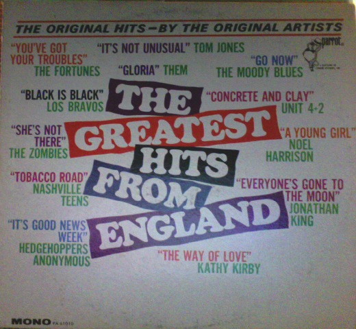 The Greatest Hits From England