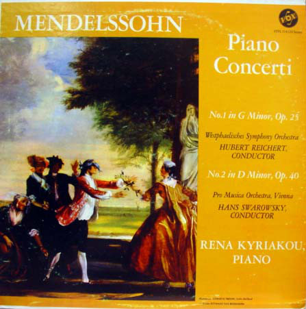Mendelssohn Piano Concerti No. 1 In G Minor Op 25 / No. 2 In D Minor Op. 40