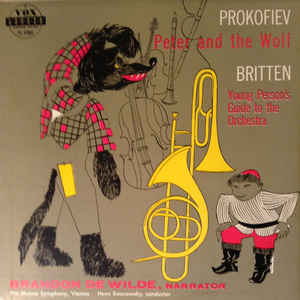 Prokofiev- Peter and the Wolf; Britten- Young Person's Guide to the Orchestra