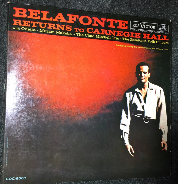Belafonte Returns To Carnegie Hall