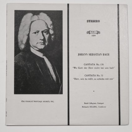 Bach Cantata No 178 and Cantata No 73