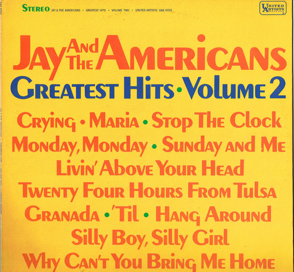 Jay and the Americans Greatest Hits Vol. 2
