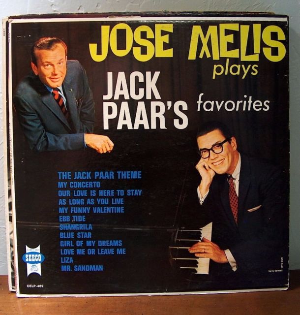 Jose Melis Plays Jack Paar's Favorites
