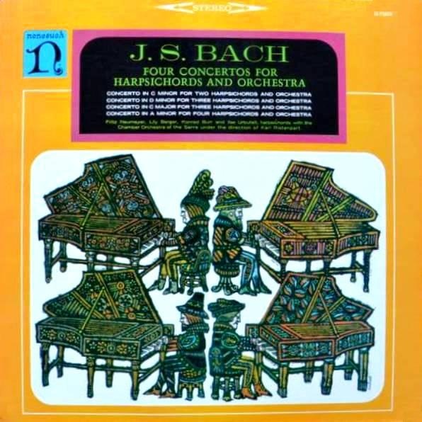 Bach: Four Concertos For Harpsichords And Orchestra