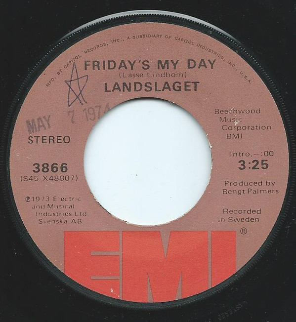 Friday's My Day / Find A Lover