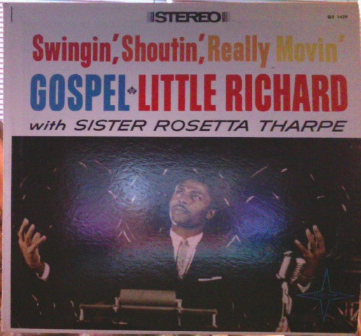 Little Richard with Sister Rosetta Tharpe