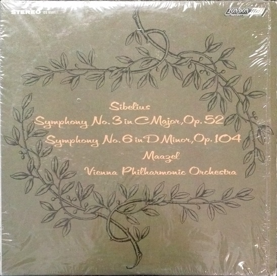Sibelius Symphony No. 3 Op. 52/No. 6 Op. 104