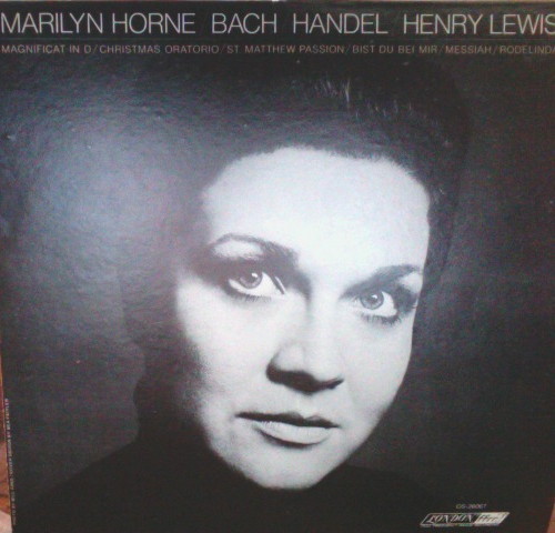 Marilyn Horne Sings Bach And Handel