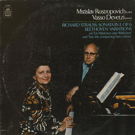 Richard Strauss: Sonata In F Op.6 Beethoven: Variations