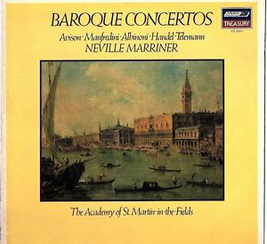 Baroque Concertos: Avison / Manfredini / Albinoni / Handel / Telemann