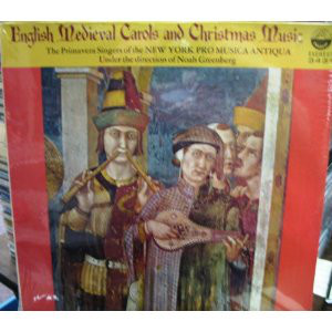 English Medieval Carols And Christmas Music