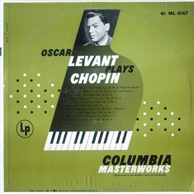 Oscar Levant Plays Chopin