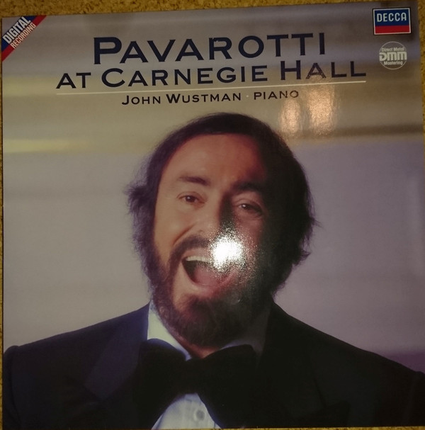Pavarotti At Carnegie Hall w/ John Wustman on Piano