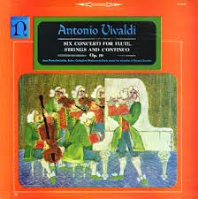 Antonio Vivaldi Six Concerti For Flute Strings And Continuo Op. 10