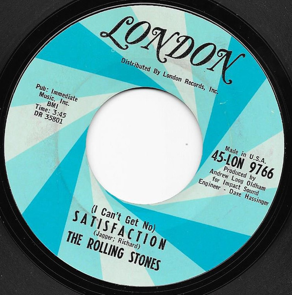 (I Can't Get No) Satisfaction / The Under Assistant West Coast Promotion Man 