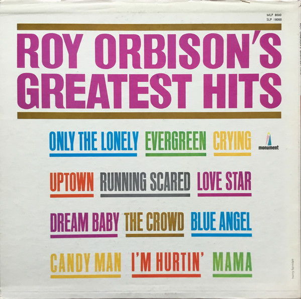 Roy Orbison’s Greatest Hits