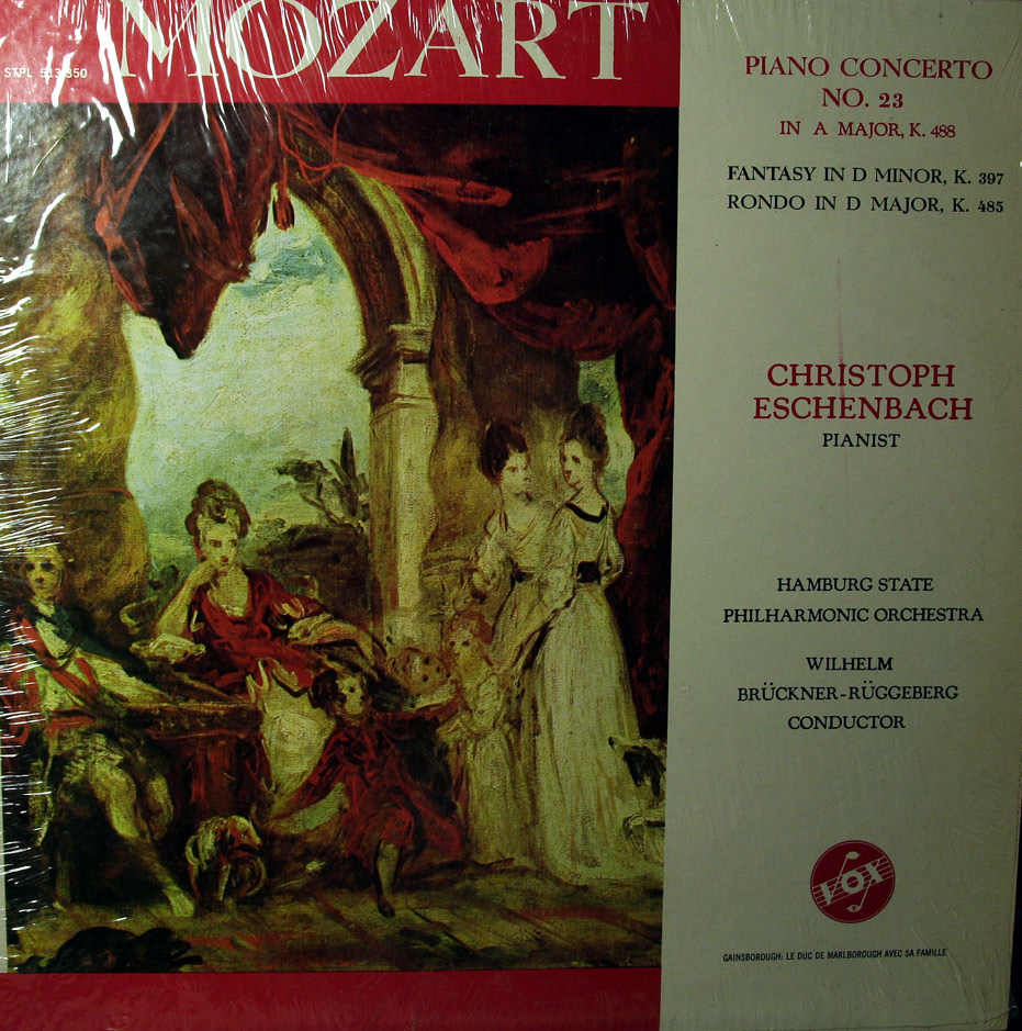 Mozart: Piano Concerto No. 23 In A Major K.488