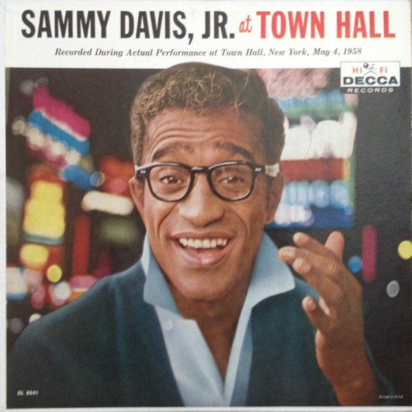 Sammy Davis, Jr., at Town Hall