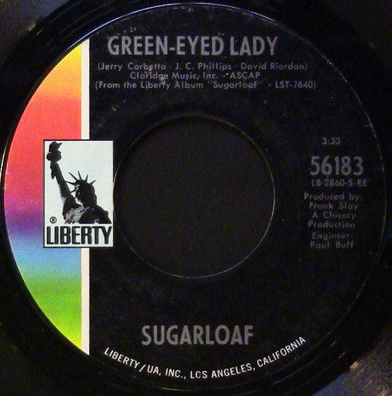 Green-Eyed Lady / West Of Tomorrow