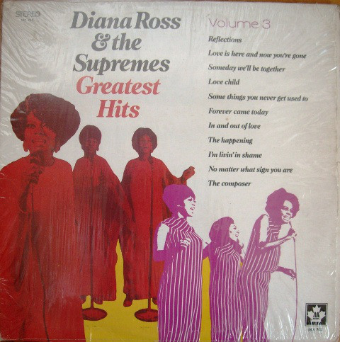 Diana Ross and The Supremes Vinyl Record Albums