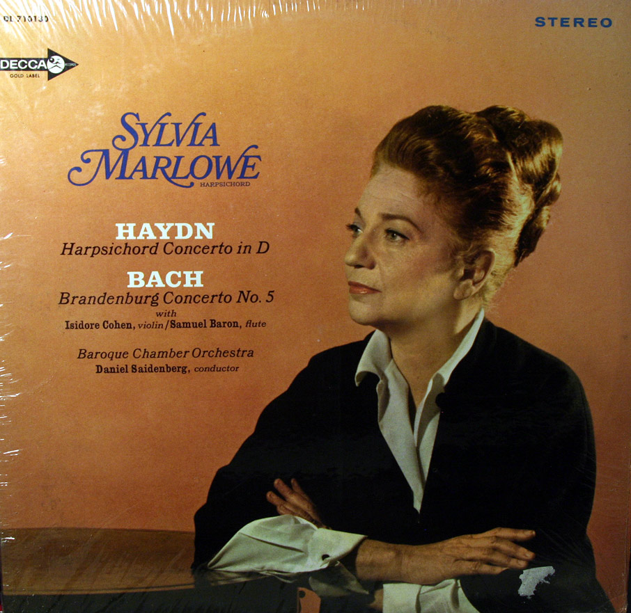 Haydn Harpsichord Concerto In D / Bach Brandenburg Concerto No. 5