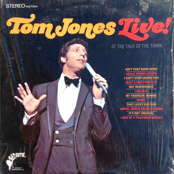Tom Jones Live! At The Talk Of The Town