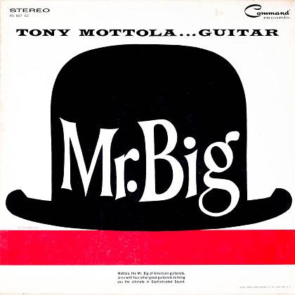 Mr. Big. Tony Mottola......Guitar