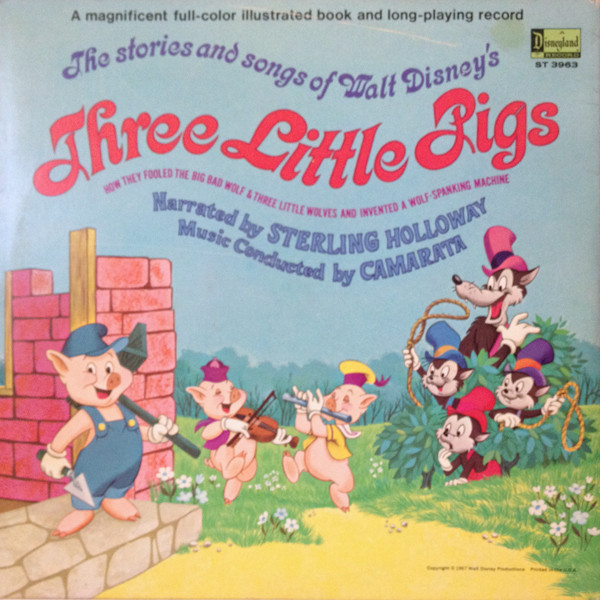 Story and Song About Walt Disney's Three Little Pigs